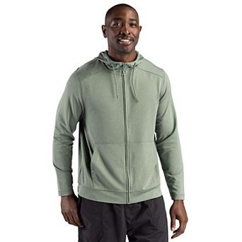 Clique Dash Recycled Mens Full Zip Hooded Sweatshirt