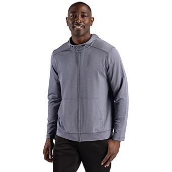 Clique Dash Recycled Mens Full Zip Hooded Sweatshirt