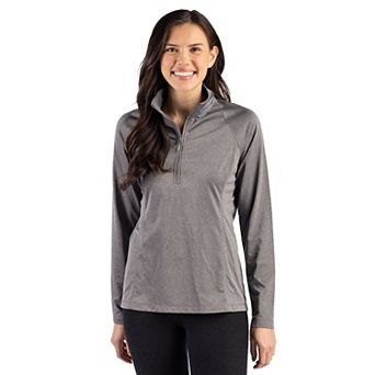Clique Dash Recycled Womens Quarter Zip Sweatshirt