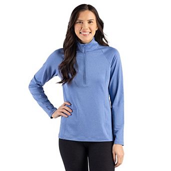 Clique Dash Recycled Womens Quarter Zip Sweatshirt