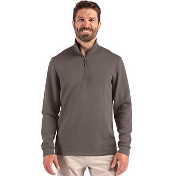 Clique Haven Recycled Mens Quarter Zip Sweatshirt