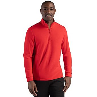 Clique Haven Recycled Mens Quarter Zip Sweatshirt