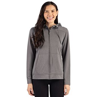 Clique Dash Recycled Womens Full Zip Hooded Sweatshirt