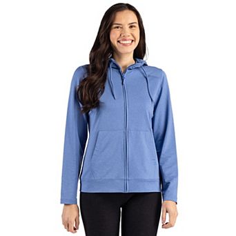 Clique Dash Recycled Womens Full Zip Hooded Sweatshirt