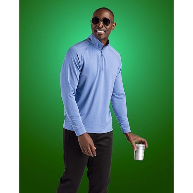 Clique Dash Recycled Mens Quarter Zip Sweatshirt