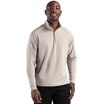 Clique Dash Recycled Mens Quarter Zip Sweatshirt