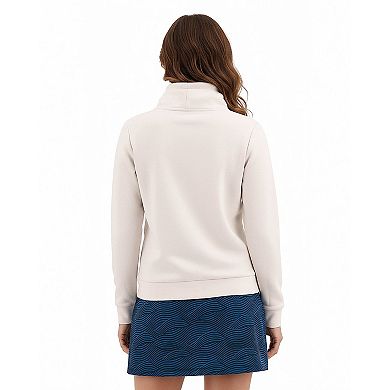 Clique Haven Recycled Womens High Collar Pullover Sweatshirt