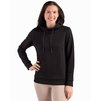 Clique Haven Recycled Womens High Collar Pullover Sweatshirt