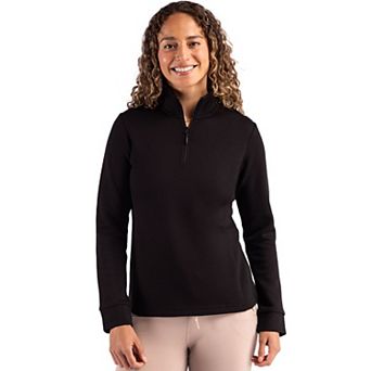 Clique Haven Recycled Womens Quarter Zip Sweatshirt