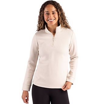 Clique Haven Recycled Womens Quarter Zip Sweatshirt