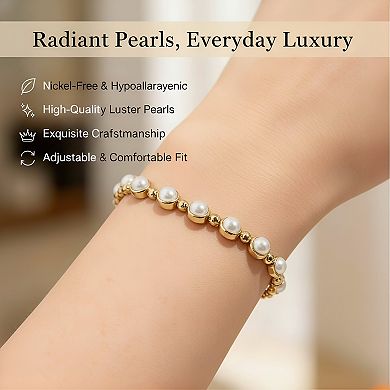 KSIZUIS Alex and Ani Pearl Bangle Bracelet