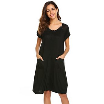 Ekouaer Labor Delivery Hospital Gown Nursing Dress Maternity Nightgown Sleepwear