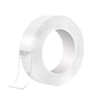 Double Sided Nano Gel Grip Tape Washable Reusable Strong Adhesive Tape