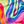 Black Pink Art Stripe