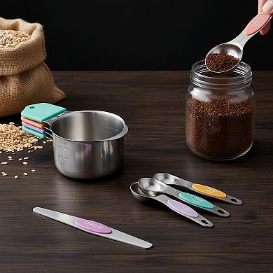 Magnetic Measuring Cups and Spoons Set Heavy Duty Stainless Steel