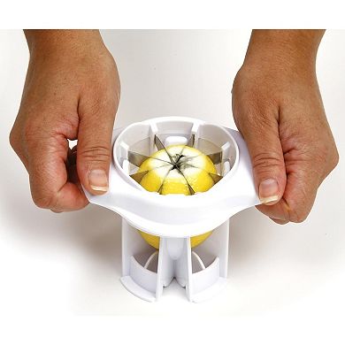 Manual Citrus Slicer White, Lemon & Lime Wedge Cutter Tool