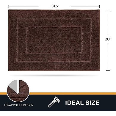 Dirt Trapping Door Mat , Non-Slip/Skid Machine Washable Entryway Rug, Dog Doormat, Super Absorbent