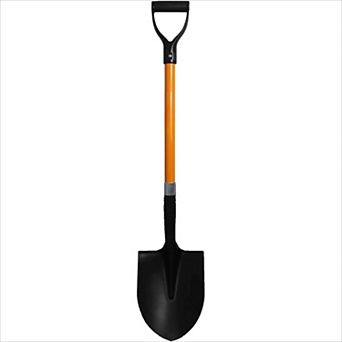 Heavy-Duty Digging Shovel 41 Inch, Trenching Blade with Comfort Grip for Garden