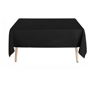Rectangle Tablecloth - 60 x 84 Inch - Stain and Wrinkle Resistant Washable Polyester Table Cloth