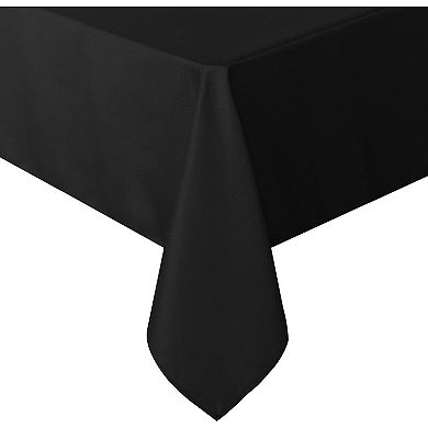 Rectangle Tablecloth - 60 x 84 Inch - Stain and Wrinkle Resistant Washable Polyester Table Cloth