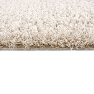 Aurora Ascent Super Soft Polyester Shag Area Rug, 4'x6'