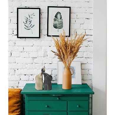 Elephant in Love Ornament Set Decorative Figure for Home