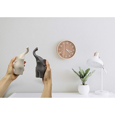 Elephant in Love Ornament Set Decorative Figure for Home