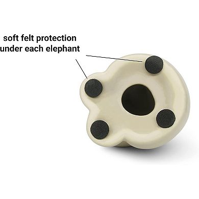 Elephant in Love Ornament Set Decorative Figure for Home