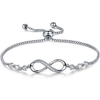 KSIZUIS Infinity Love Bracelet - Valentines Day & Birthday Jewelry Gift for Women & Mom