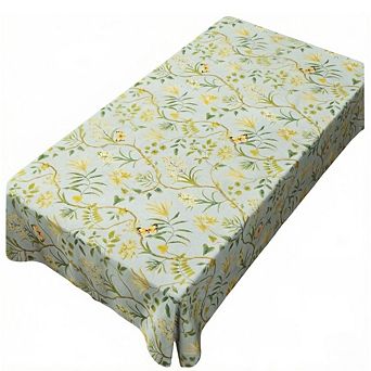 Rectangle Table Cloth,Waterproof Tablecloth Oil Proof Spill Proof Vinyl Table Cloth, 52" x 70"