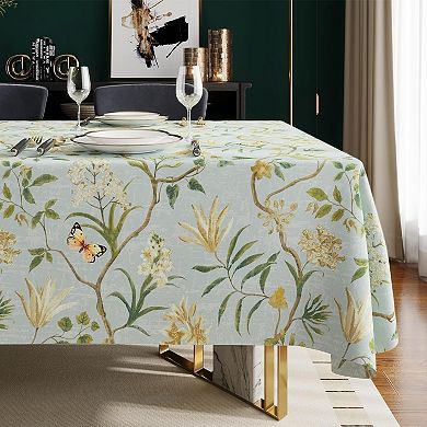 Rectangle Table Cloth,Waterproof Tablecloth Oil Proof Spill Proof Vinyl Table Cloth, 52" x 70"