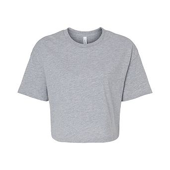 Bella + Canvas Womens/Ladies Jersey Crop T-Shirt