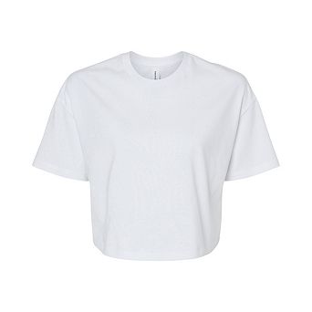 Bella + Canvas Womens/Ladies Jersey Crop T-Shirt