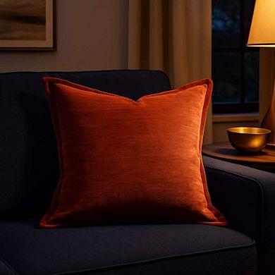 Homey COZY Velvet Throw Pillow Rose Copper Elegance Soft Luster