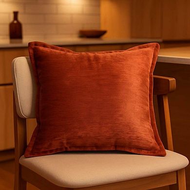 Homey COZY Velvet Throw Pillow Rose Copper Elegance Soft Luster