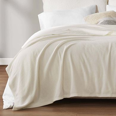 Soft Grid Pattern Blanket