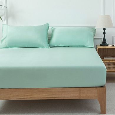 Tencel Lyocell 300 Thread Count Cooling Sheet Set with 16" Deep Pocket