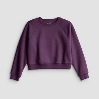 Girls 7-16 Tek Gear® Easy Crew Sweatshirt