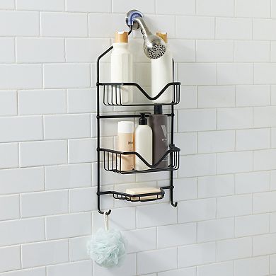 Bath Bliss 3-Tier Aluminum Shower Caddy