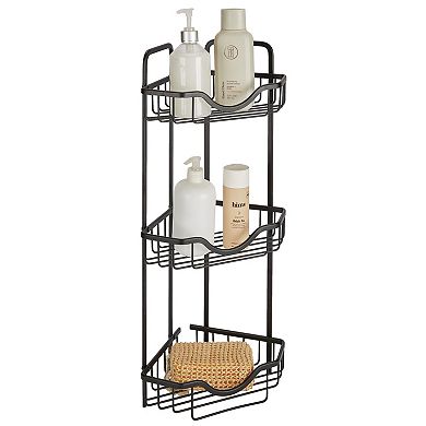 Bath Bliss 3-Tier Aluminum Bath Shelf Organizer