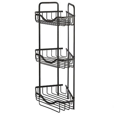 Bath Bliss 3-Tier Aluminum Bath Shelf Organizer
