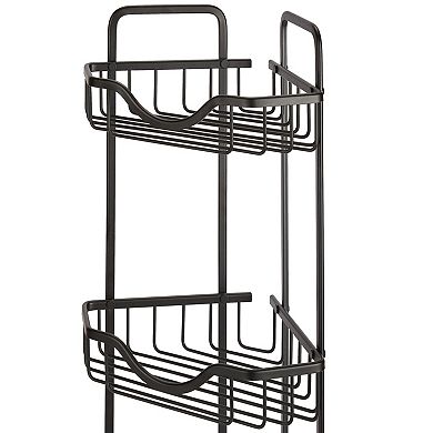 Bath Bliss 3-Tier Aluminum Bath Shelf Organizer