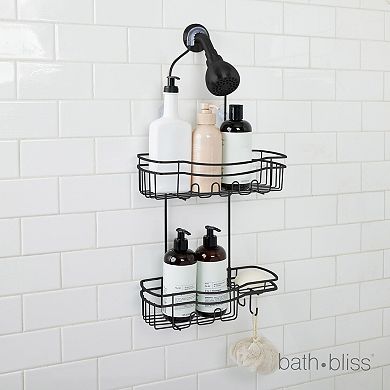 Bath Bliss Ultimate Adhesive Shower Caddy