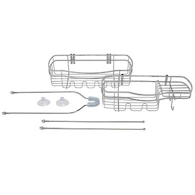 Bath Bliss Ultimate Adhesive Shower Caddy