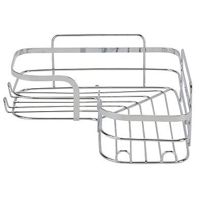 Bath Bliss 3-Piece Adhesive Corner Shelf Shower Caddy Set