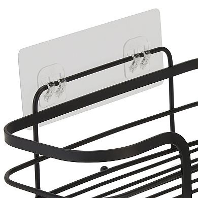 Bath Bliss 3-Piece Adhesive Corner Shelf Shower Caddy Set