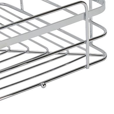 Bath Bliss 3-Piece Adhesive Corner Shelf Shower Caddy Set