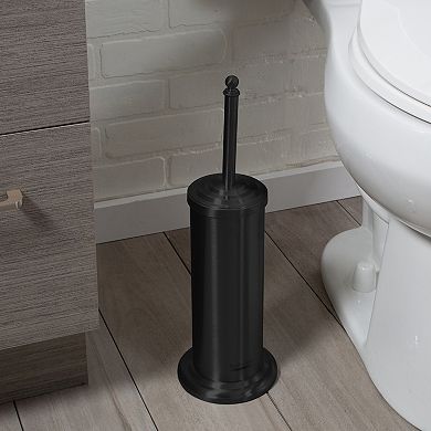 Bath Bliss 3-Piece Trash Can, Toilet Brush & Plunger Bathroom Accessory Set