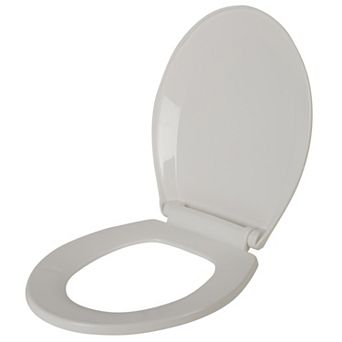 Bath Bliss Deluxe Beveled Round Toilet Seat