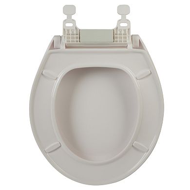 Bath Bliss Deluxe Beveled Round Toilet Seat